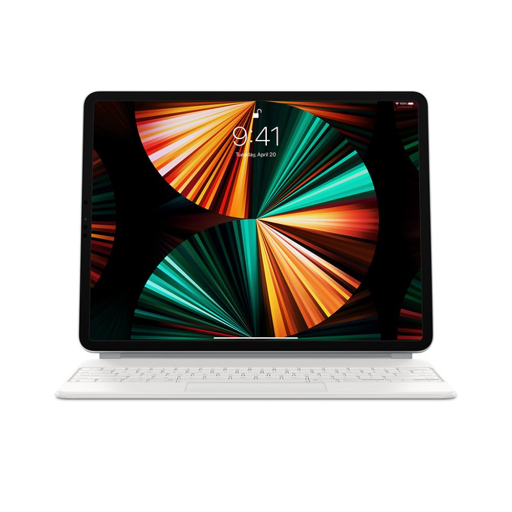 Magic Keyboard Apple iPad Pro 11" Hvid (3.Gen) – dansk