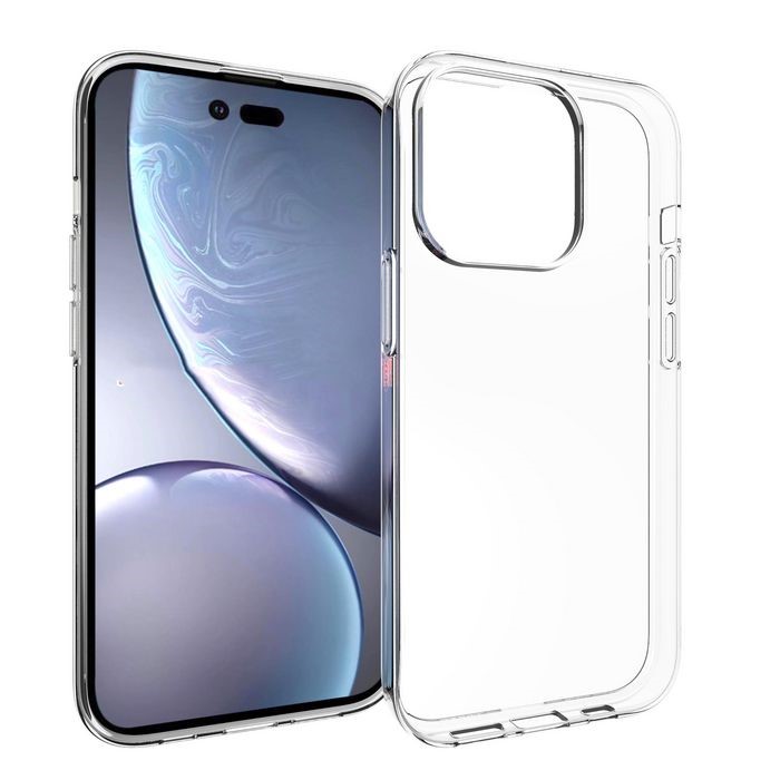 eSTUFF Soft Case for iPhone 14 Pro Max - Clear