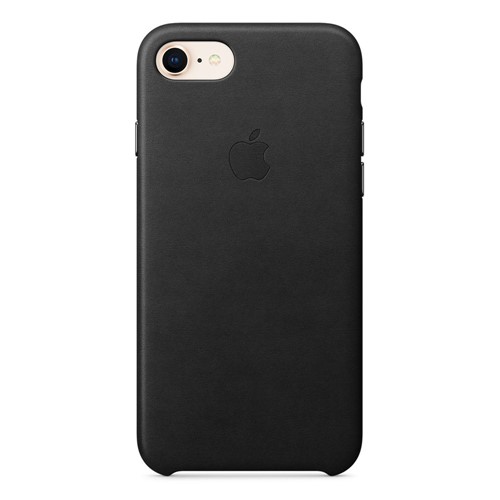Apple iPhone 7/8/SE 2020 Leather Case Black