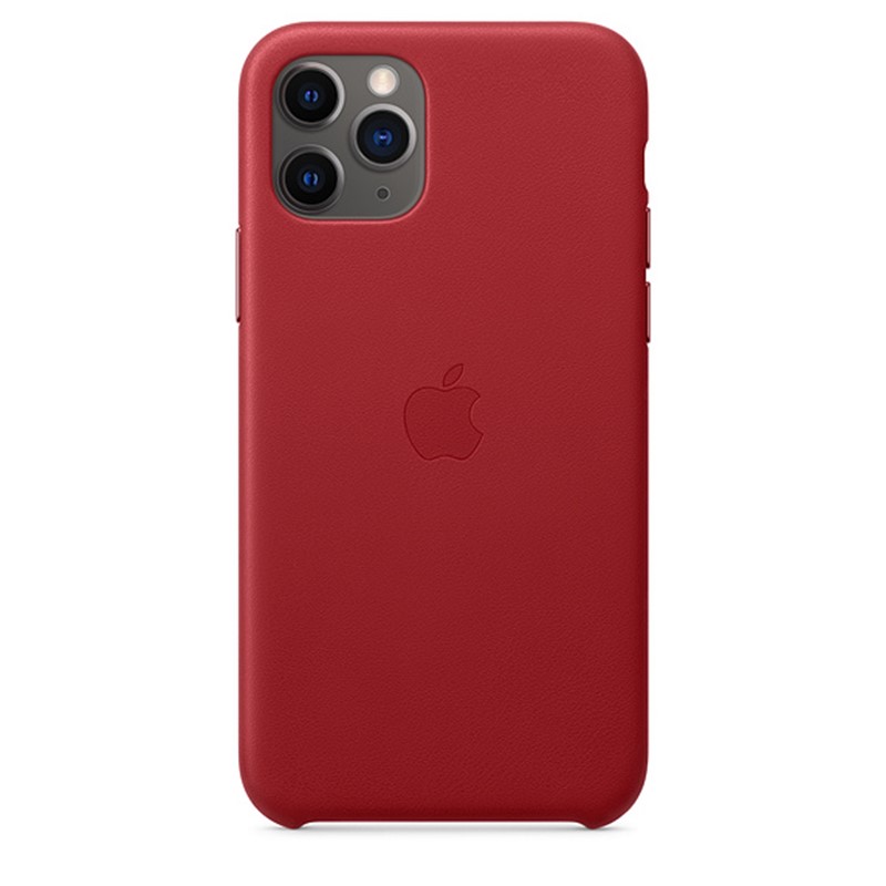 Apple iPhone 11 Pro Leather Cover - (Product) Red