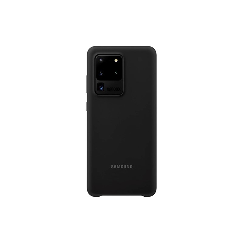 Samsung Galaxy S20 Ultra Silicone Cover Black
