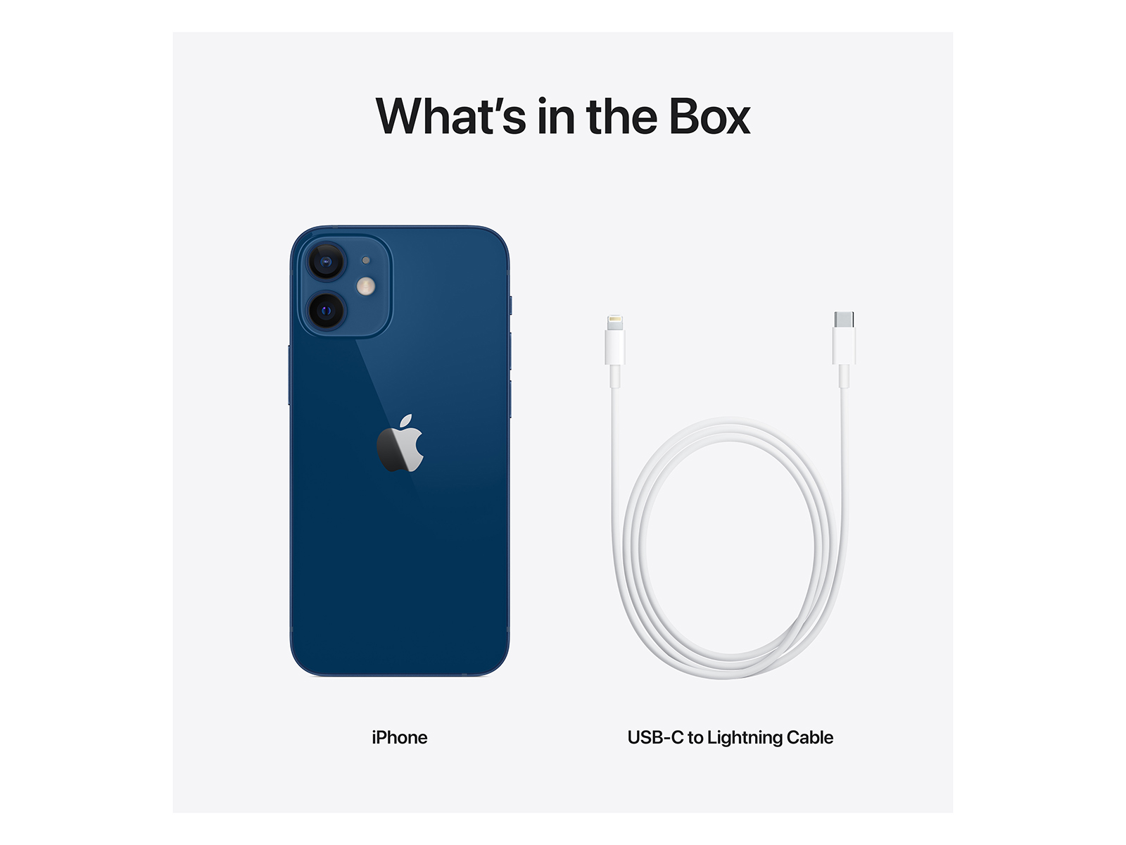 iPhone 12 Mini 128GB - Blue | Teleboxen.dk
