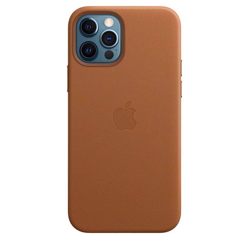 Apple iPhone 12 Pro Max Leather Case - Saddle Brown