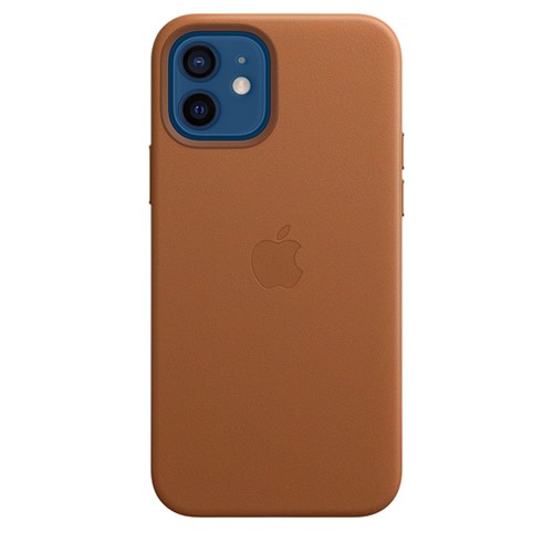 Apple iPhone 12 / 12 Pro Leather Case - Saddle Brown