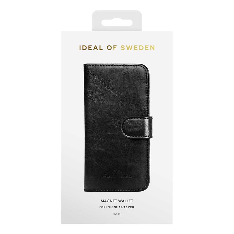 Ideal Of Sweden Wallet iPhone 12/12 Pro Black