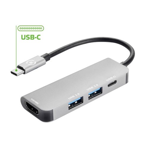 eSTUFF USB-C 6-in-1 Mobile Hub