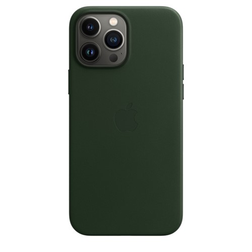 Apple Leather case iPhone 13 Pro Max - Sequoia Green