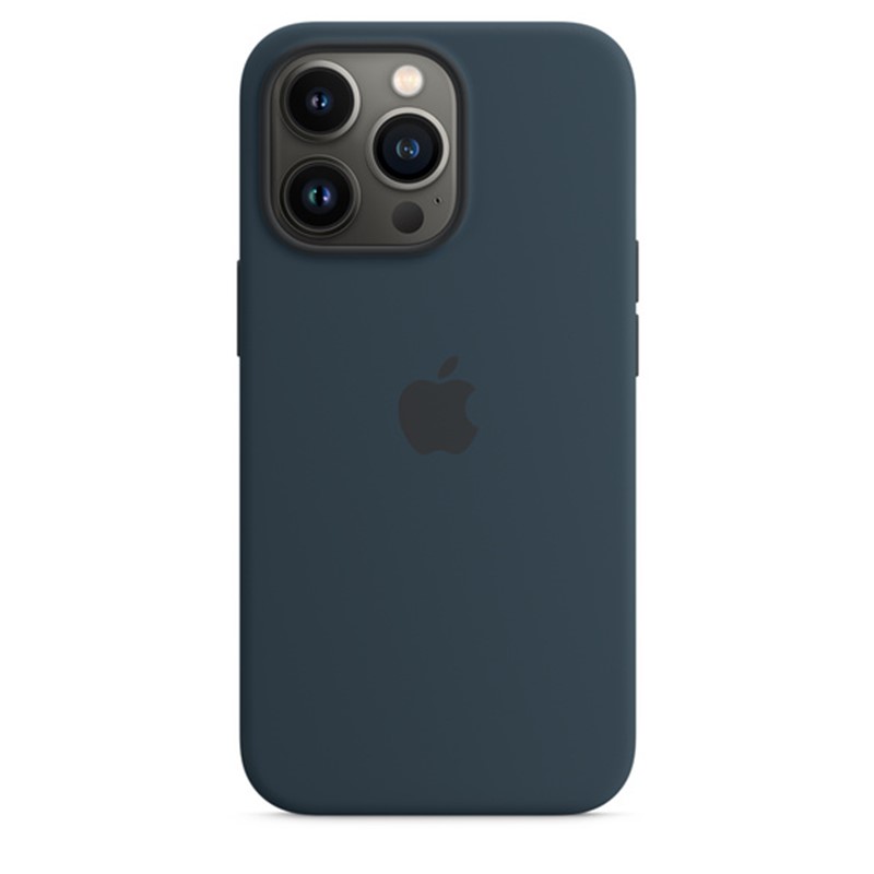 Apple Silicone case iPhone 13 Pro - Abyss Blue