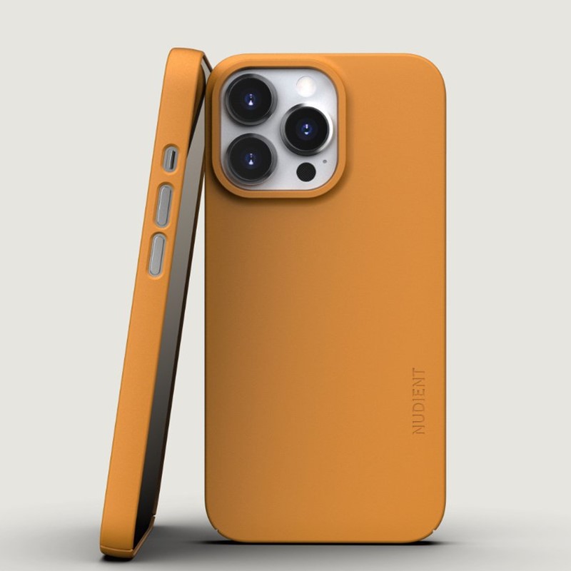 Nudient Thin Case V3 iPhone 13 Pro Max - Saffron Yellow