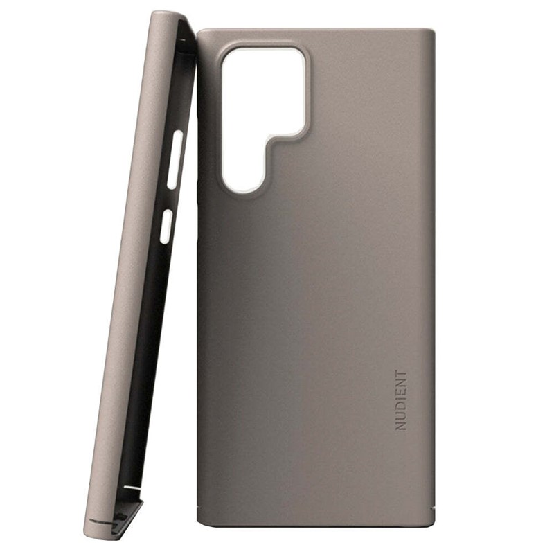 Nudient Thin Case - Samsung Galaxy S22 Ultra - Ink black