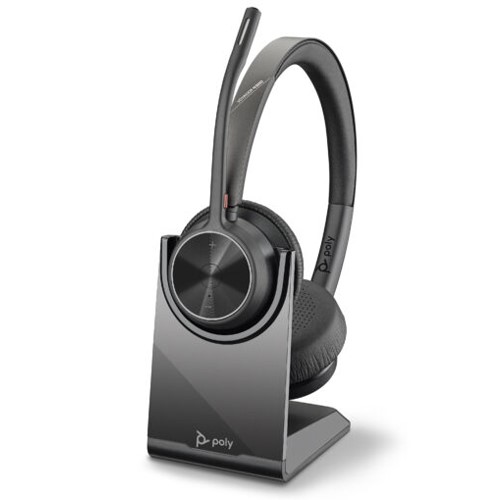 Poly Voyager 4320 UC USB-A m. ladestander