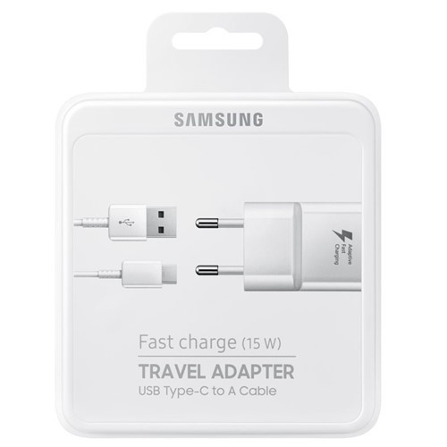 Samsung Fast Charge (15 W) Travel Adapter USB-C til USB-A