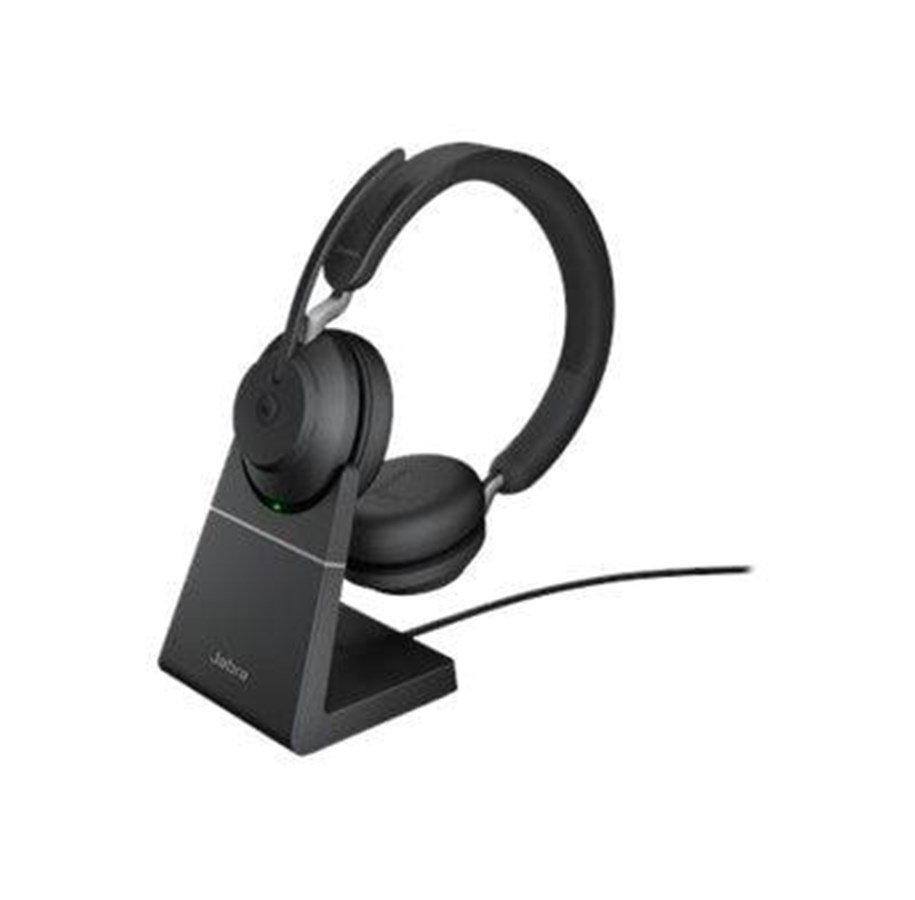 Jabra Evolve2 65 MS Stereo Stand Black