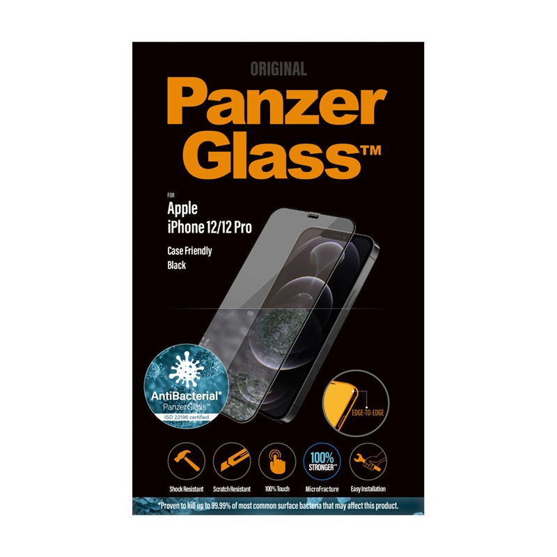 PanzerGlass iPhone 12/12 Pro Case Friendly