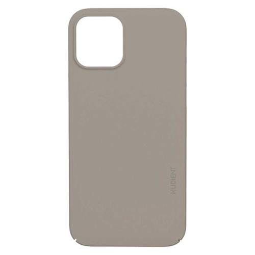 Nudient Thin Case V3 iPhone 12 Mini - Clay Beige