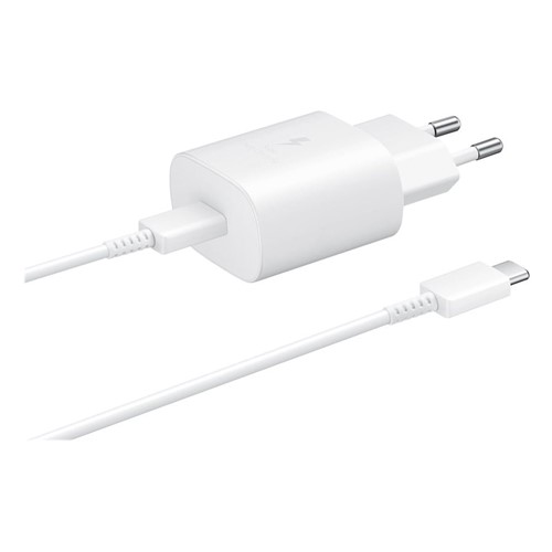 Samsung 25 PD Adapter USB-C to USB-C w/cable White