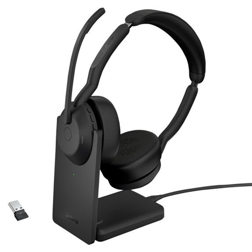 Jabra Evolve2 55 Stereo med stander