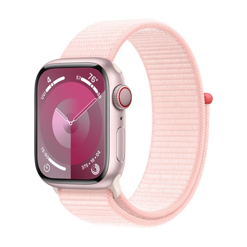 Apple Watch Series 9 GPS+ WIFI 41 MM Pink Aluminium Light Pink Sport Loop