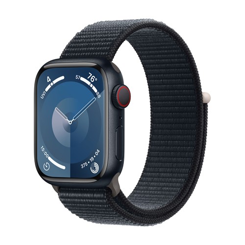 Apple Watch Series 9 GPS + Cellular 45 MM Midnight Aluminium Midnight Sport Loop
