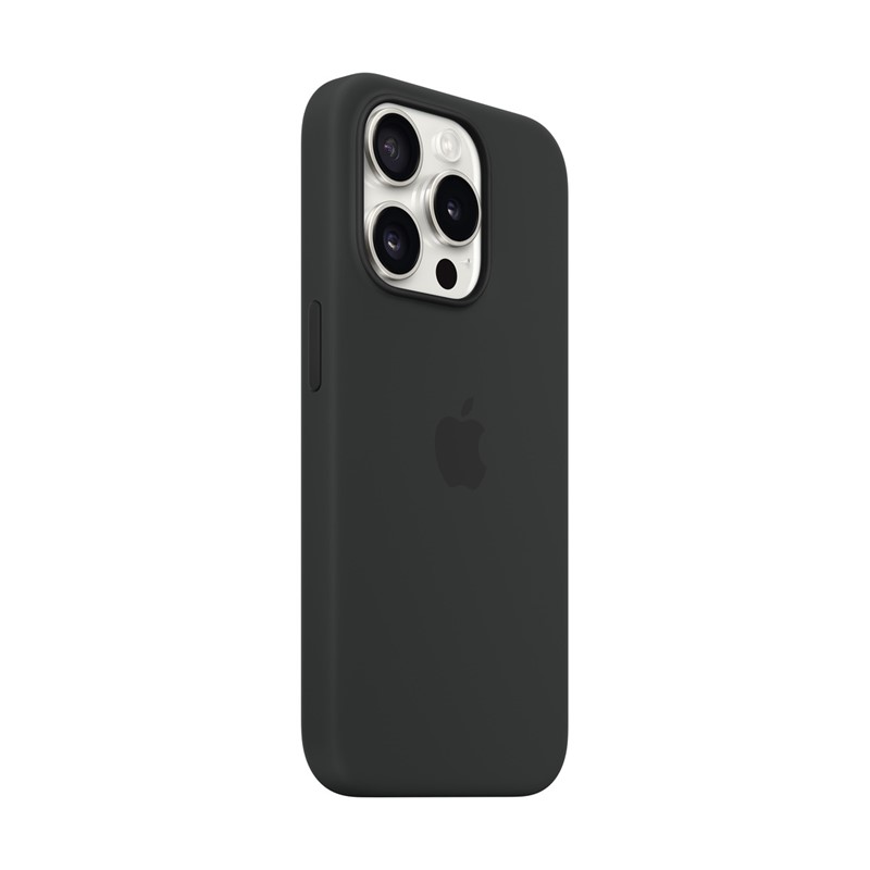 Apple Sillicone Case iPhone 15 Pro Max - Midnight
