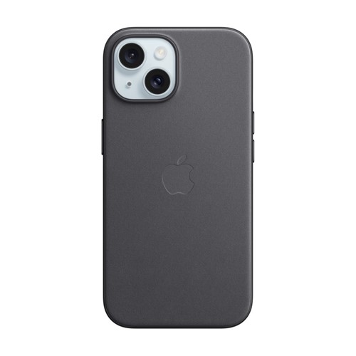 Apple iPhone 15 Finewoven-Etui Magsafe Sort