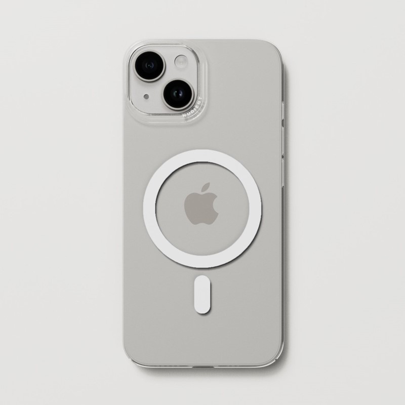 Nudient V3 Thin Case iPhone 15 Transparent