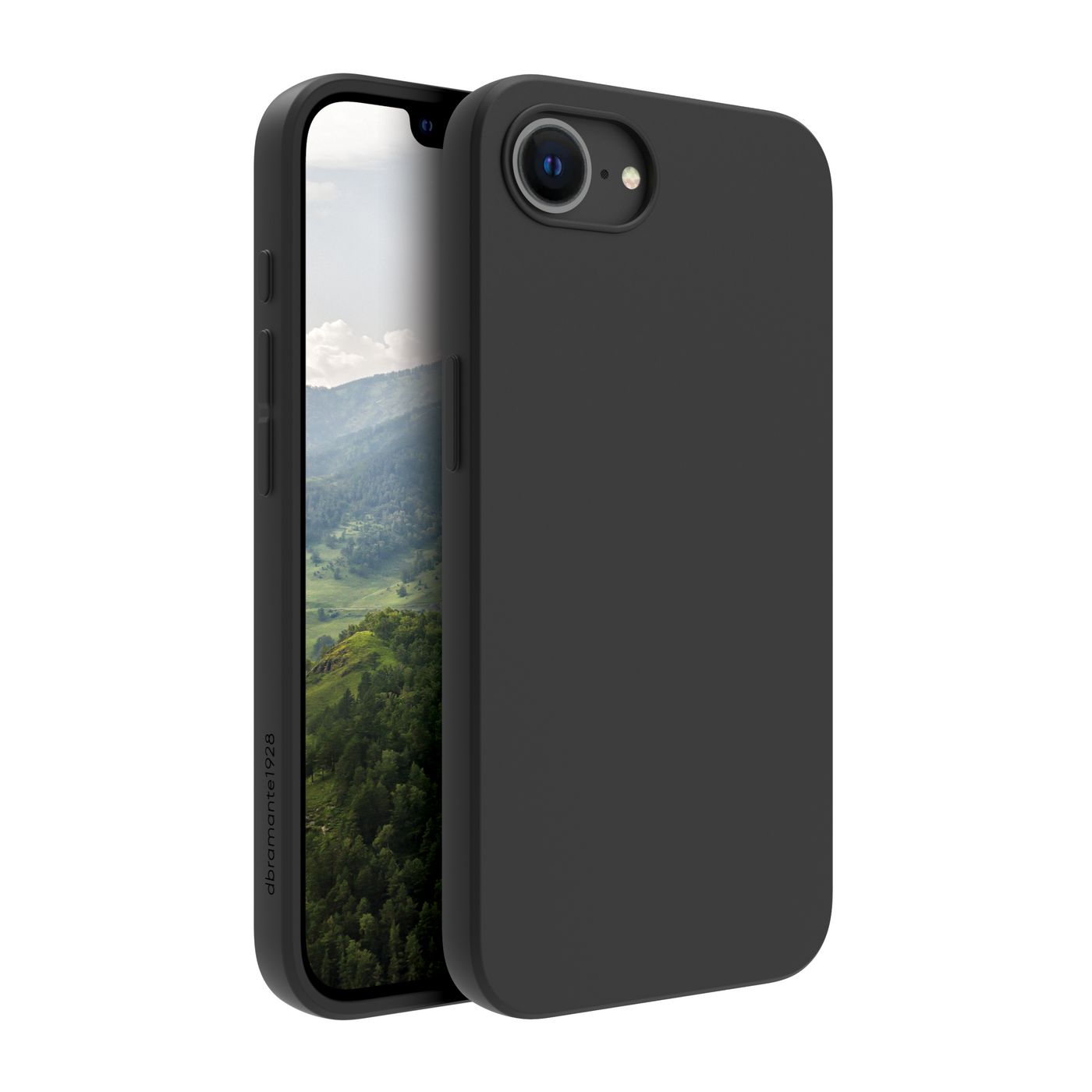 Dbramante1928 Greenland iPhone 16e Silicone Cover Black