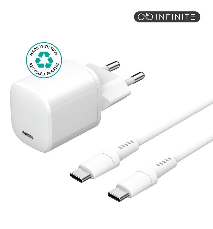 eSTUFF Charger Set 20W 1,5 Meter (USB-C)
