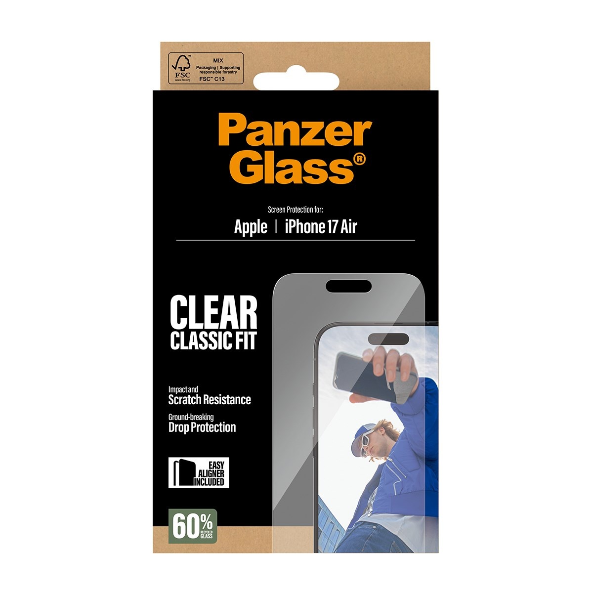 PanzerGlass iPhone Air Classic Fit
