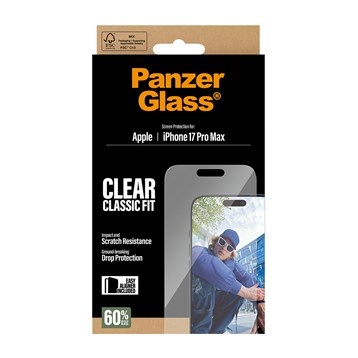 PanzerGlass iPhone 17 Pro Max Classic Fit