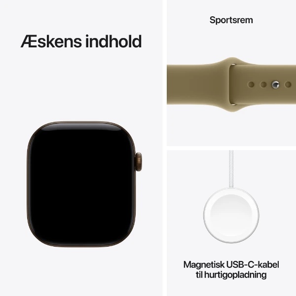 Apple Watch Series 12 GPS 46 mm mørk bronze aluminium, olivengrøn Sportsrem - S-M - 7.jpg