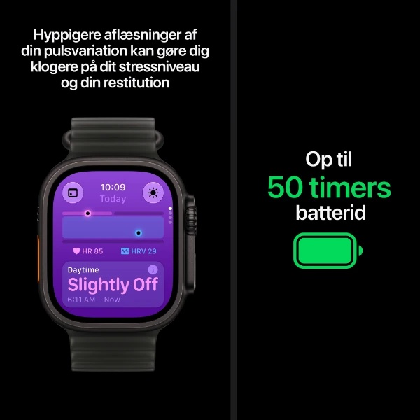 Apple Watch Ultra 4 GPS + Cellular 49 mm sort titanium, halvtransparent sort Ocean-rem - 5.jpg